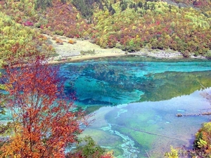 Пятицветное озеро Долины девяти селений. Китай. - Изображение #2, Объявление #908759
