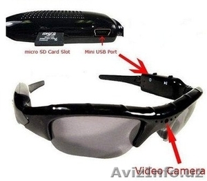 Солнцезащитные очки со встроенной видеокамерой - Изображение #1, Объявление #1084101