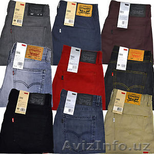 Мужские джинсы/брюки Levi's 40 пар оптом  - Изображение #1, Объявление #1226760