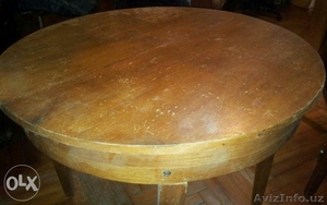 Круглый стол деревянный - Изображение #1, Объявление #1334978