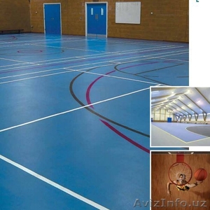 Спортивные рулонные ПВХ покрытия для спортивных залов - Изображение #2, Объявление #1384151