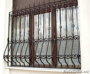 Кованые решетки на окна - стильная защита  - Изображение #3, Объявление #1486361