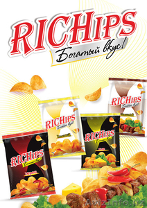 Картофельные чипсы «RICHips» от компании «Super Snack» - Изображение #1, Объявление #1564529