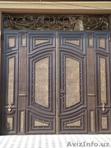 Металлические ворота, двери решетки перилы козырьки - Изображение #2, Объявление #1627569
