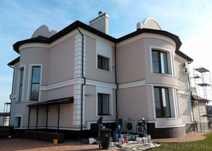 Фасад дома в Ташкенте Фасадные работы от профессионалов. Мы ценим Ваше время. По - Изображение #2, Объявление #1629975
