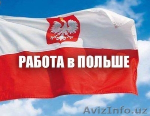 Работа в Польше для Узбекистанцев - Изображение #1, Объявление #1635166