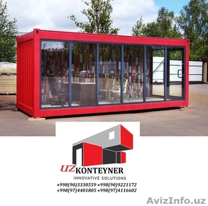 Высококачественные и удобные мобильные домики в Ташкенте, дома из контейнеров, п - Изображение #1, Объявление #1638809