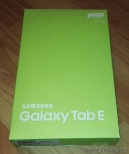 Продам НОВЫЙ планшет Samsung Galaxy Tab E SM-T561 Brown, 8Gb - Изображение #1, Объявление #1639220