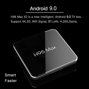 H96 MAX X2 Android 9,0 Smart tv Box 4 Гб 32 Гб 4K ТВ приставка - Изображение #1, Объявление #1671020