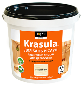 Защитный состав для бань и саун «Krasula масло для потолков - Изображение #2, Объявление #1669277