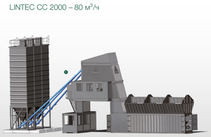 Мобильный бетонозавод LINTEC CC 2000 – 80 м³/ч - Изображение #1, Объявление #1684222