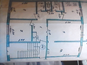 4ком1этаж5-каАвиасозлар1кв-л.базар Кадышева. #1748608