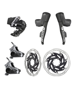 SRAM Red eTap AXS 1 Flat-Mount HRD Mini Groupset (ALANBIKESHOP) #1749084