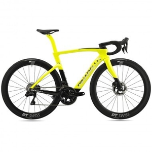 2025 Pinarello Dogma F Dura Ace Di2 - Aurik Yellow Road Bike (KINGCYCLESPORT) #1751111