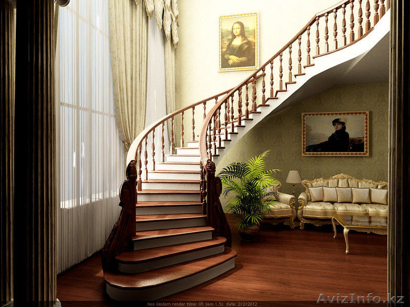 Лестницы монолитные эксклюзивные в Ташкенте  - Изображение #1, Объявление #188397