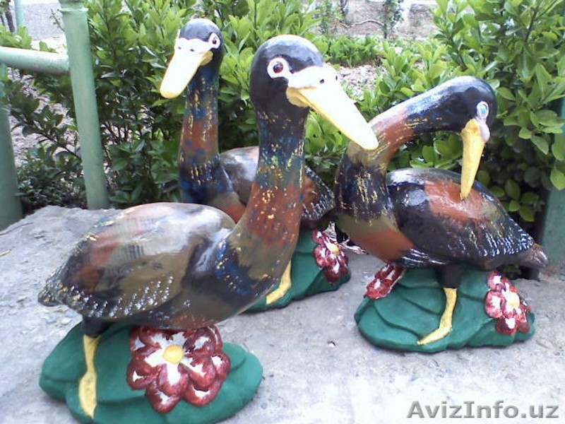 Скульптуры ручной работы уток, черепах из бетона - Изображение #5, Объявление #226623