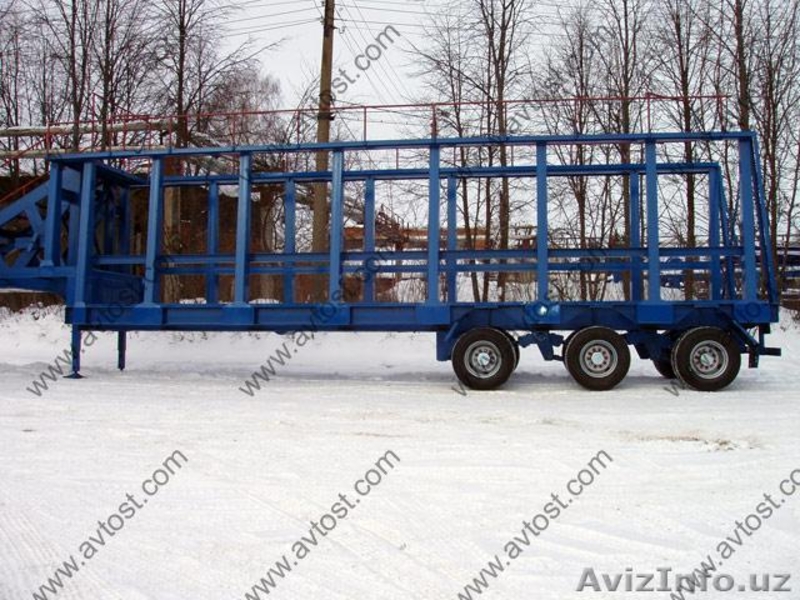 полуприцепы-тяжеловозы, балковозы, автовозы, панелевозы, опоровозы, прицепы-росп - Изображение #4, Объявление #222069