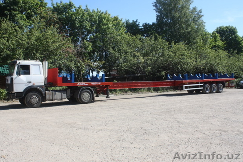 полуприцепы-тяжеловозы, балковозы, автовозы, панелевозы, опоровозы, прицепы-росп - Изображение #7, Объявление #222069