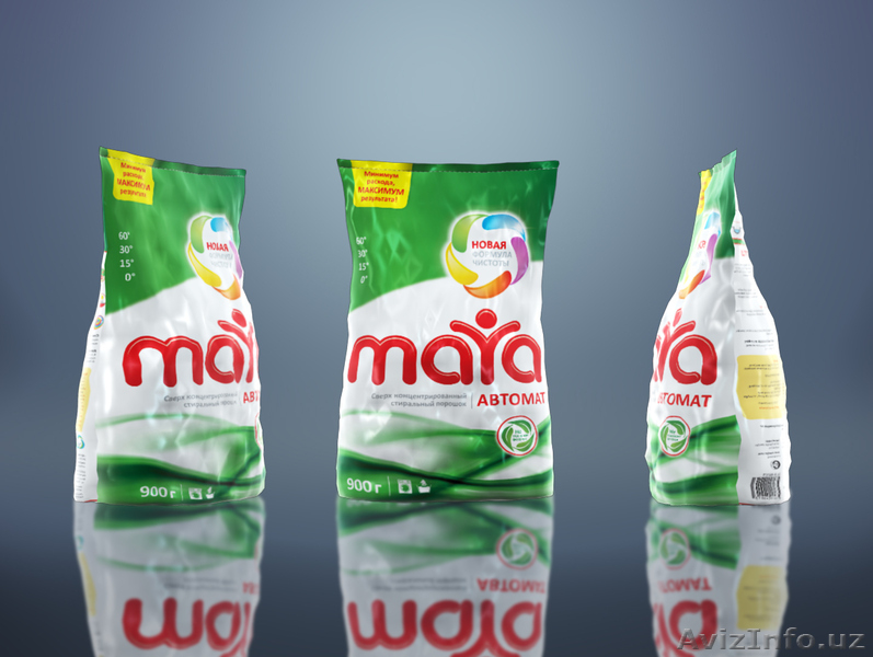 Cверх концентрированный, без фосфатный стиральный порошок MAYA - Изображение #3, Объявление #291842