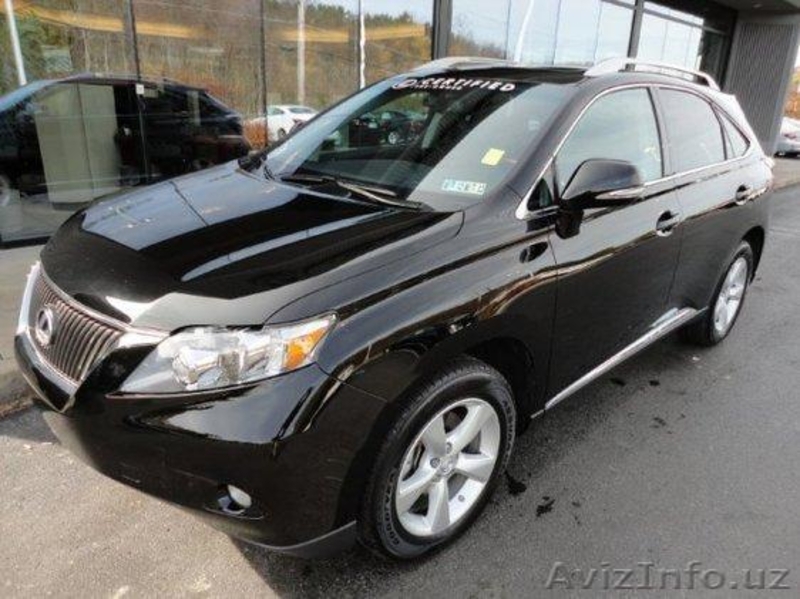 Lexus RX 350 2010 года 60000 км. Цвет чёрный - Изображение #1, Объявление #437799