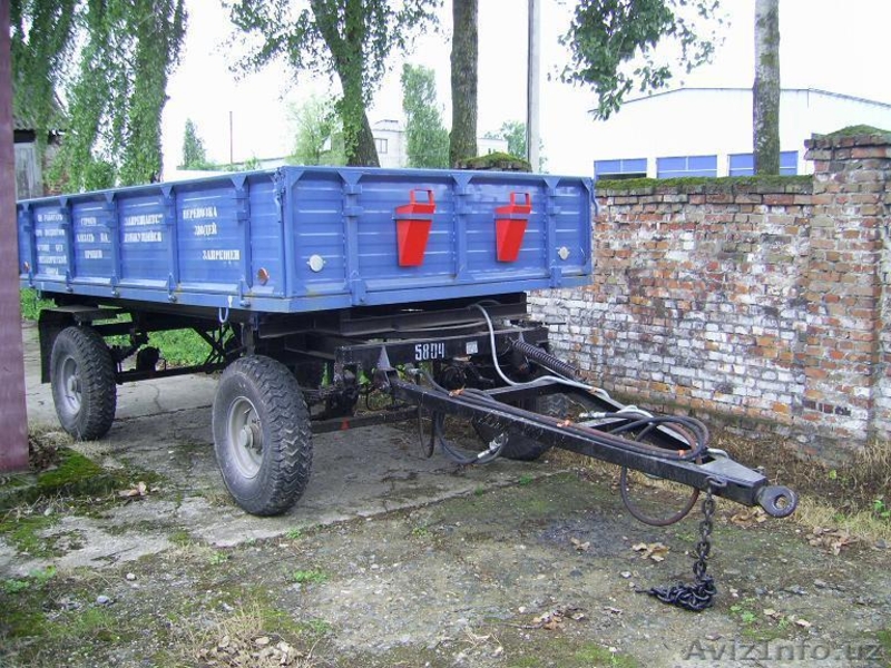 прицеп  тракторный с настовными бортами 4,5 - 6т - Изображение #5, Объявление #428402