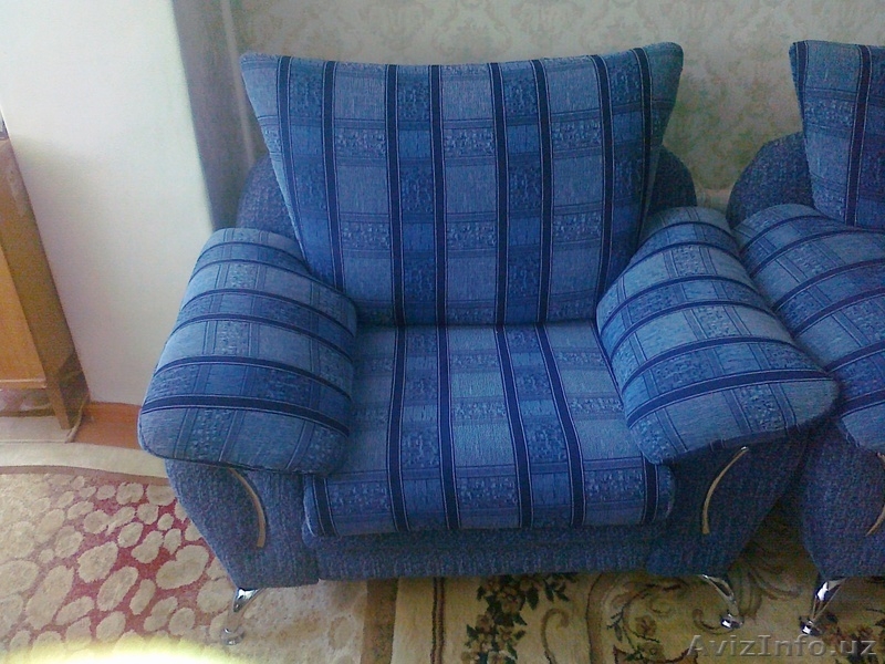 НОВАЯ  МЯГКАЯ МЕБЕЛЬ – ДИВАН И ДВА КРЕСЛА «ДИПЛОМАТ» - Изображение #3, Объявление #720326