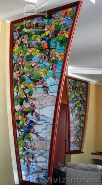 Витражная роспись любых стеклянных поверхностей в вашем интерьере  - Изображение #6, Объявление #897612