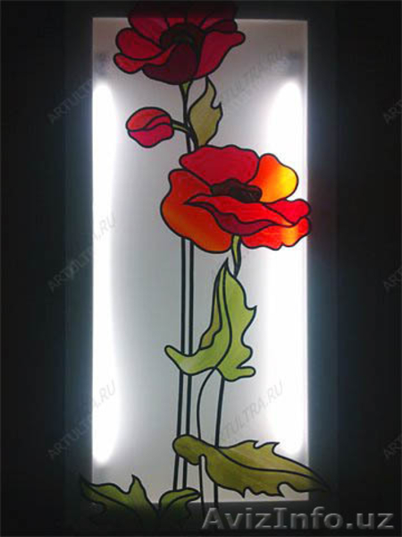 Витражная роспись любых стеклянных поверхностей в вашем интерьере  - Изображение #4, Объявление #897612