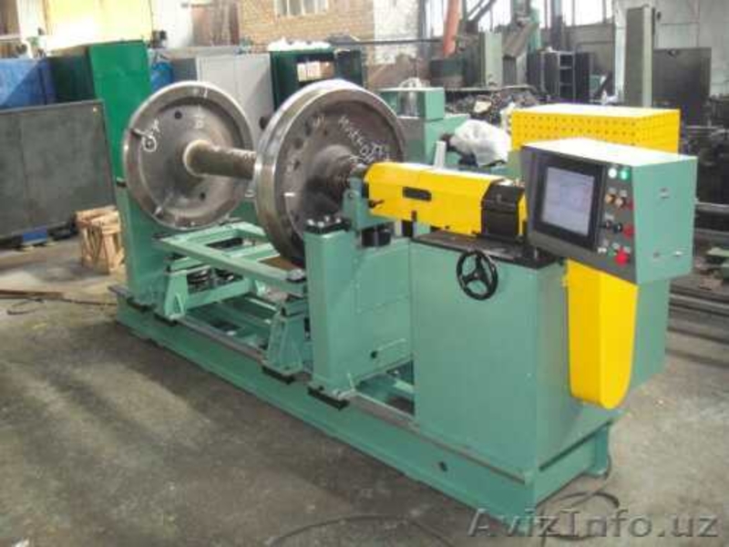 Станок для балансировки колесных пар подвижного состава железной дороги - Изображение #2, Объявление #1067906