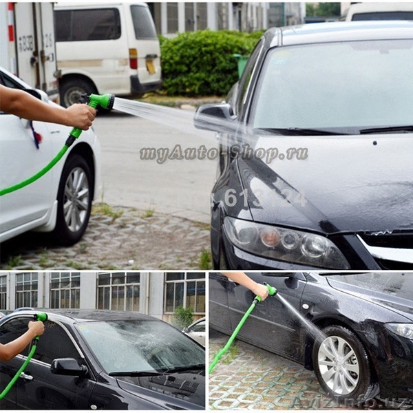 Шланг Magic X-Hose (8->25м) расширяющийся и устойчивый к перегибам + РАСПЫЛИТЕЛЬ - Изображение #5, Объявление #1168792