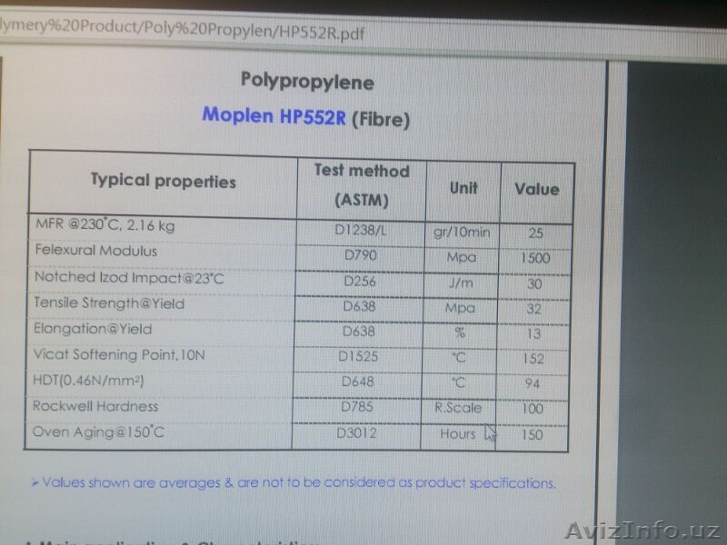 гранулы для производства полиэтиленового пакета, полипропиленовых мешков и т.д. - Изображение #3, Объявление #1352649