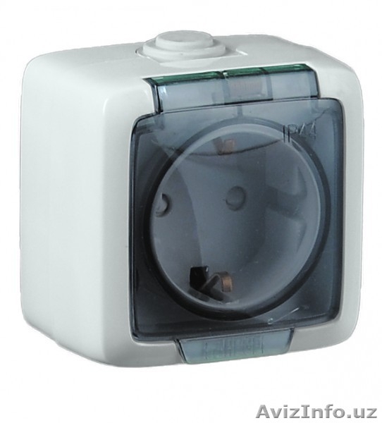 Серия розеток и  выключателей «ALFA IP44» открытой установки,гарантия 5 лет  - Изображение #4, Объявление #1424201