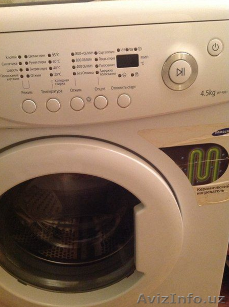 Продаётся Стиральная Машина SAMSUNG 4,5 kg 800+ оборотов в мин. - Изображение #5, Объявление #1460842