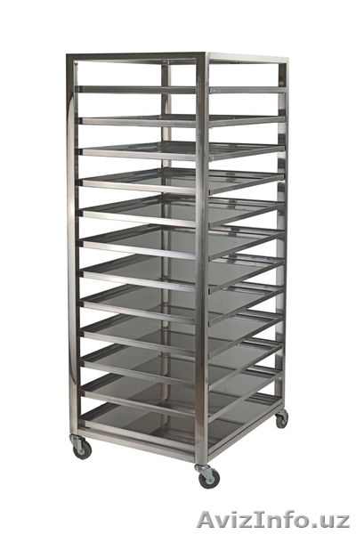 Стеллажи нержавеющие с решетками - Изображение #4, Объявление #1482614