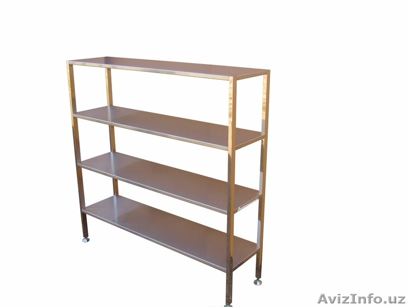 Стеллажи нержавеющие с решетками - Изображение #3, Объявление #1482614