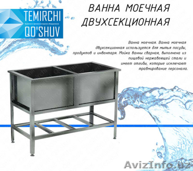 Ванна (мойка) для кухни из нержавеющей стали - Изображение #4, Объявление #1489015