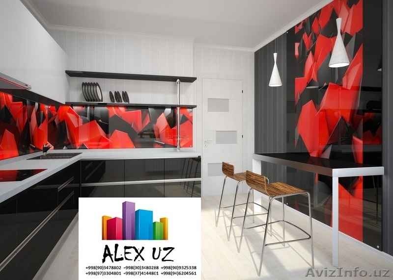 Скинали для кухни, для ванной, для комнат, для мебели, для шкафа, для декора пом - Изображение #6, Объявление #1519005