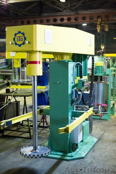 Диссольвер с гидравлическим подъемом инструмента от производителя. - Изображение #4, Объявление #1523937