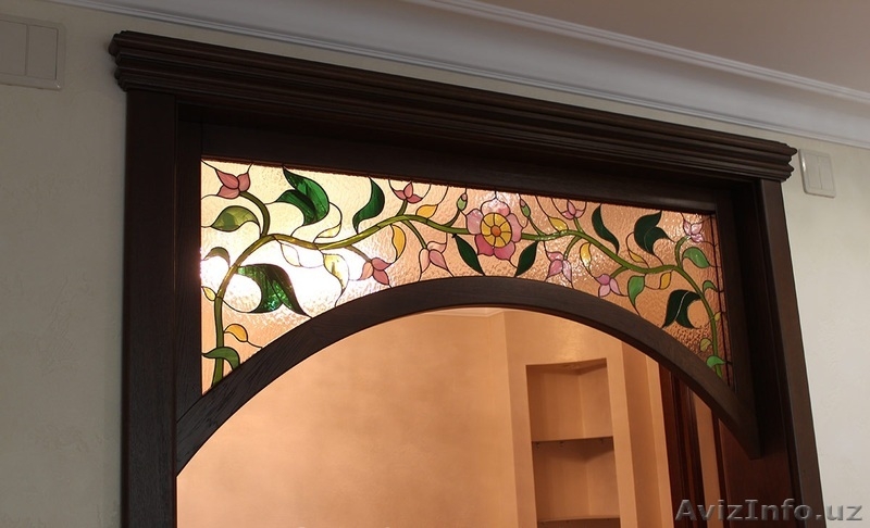 Витражи ручной работы и декоративные на стекле (оргстекле) для дверей, перегород - Изображение #3, Объявление #1537870