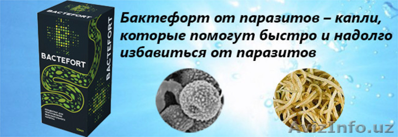 Капли от паразитов «Bactefort» (Бактефорт) купить в Ташкенте. - Изображение #3, Объявление #1530480