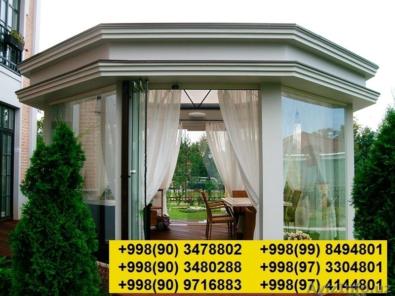 Беседки из поликорбоната, беседки стеклянные,беседки металические, беседки в сти - Изображение #4, Объявление #1537029