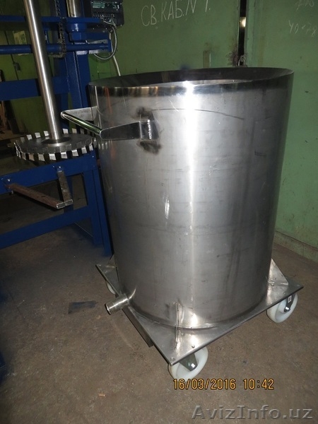 Дежи объемом от 0,5л. до 2000 литров на 4-х колесах. Производим! - Изображение #3, Объявление #1533015