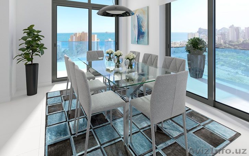 АПАРТАМЕНТЫ НА ПЕРВОЙ ЛИНИИ МОРЯ, г.Бенидорм, Испания. Без комиссии - Изображение #4, Объявление #1544896