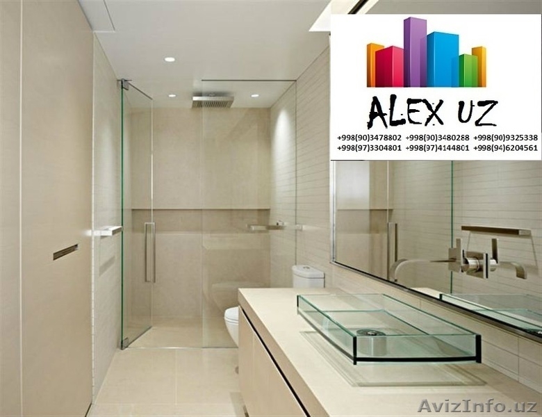 Все из стекла в Ташкенте, фартуки, душевые, окна,витражи - Изображение #7, Объявление #1548279