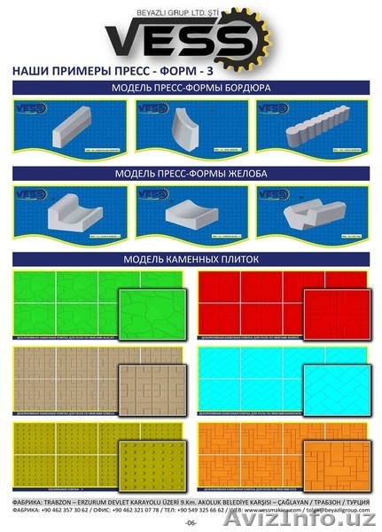 Вибропресс для производства стеновых блоков - Изображение #3, Объявление #1595380