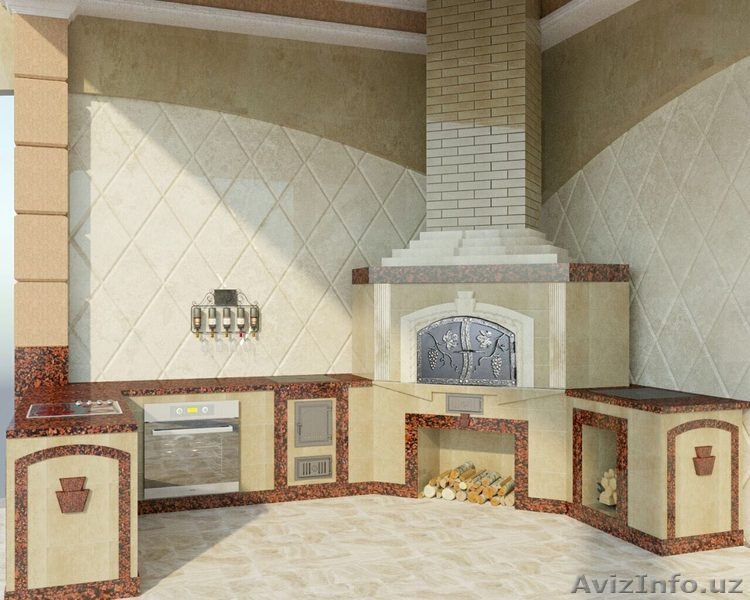 летние кухни, барбекю с нуля под ключ. - Изображение #6, Объявление #1599556