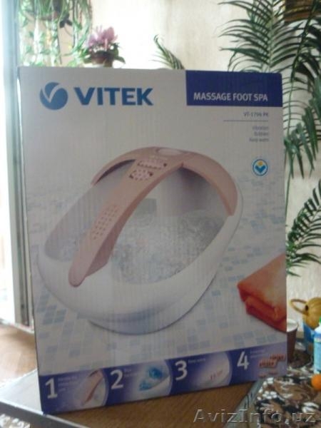 Массажер для ног ( Водяной) VITEK с гарантией - Изображение #4, Объявление #1600914