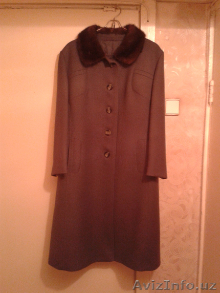 Зимнее пальто с воротником из настоящей норки - Изображение #4, Объявление #1603047