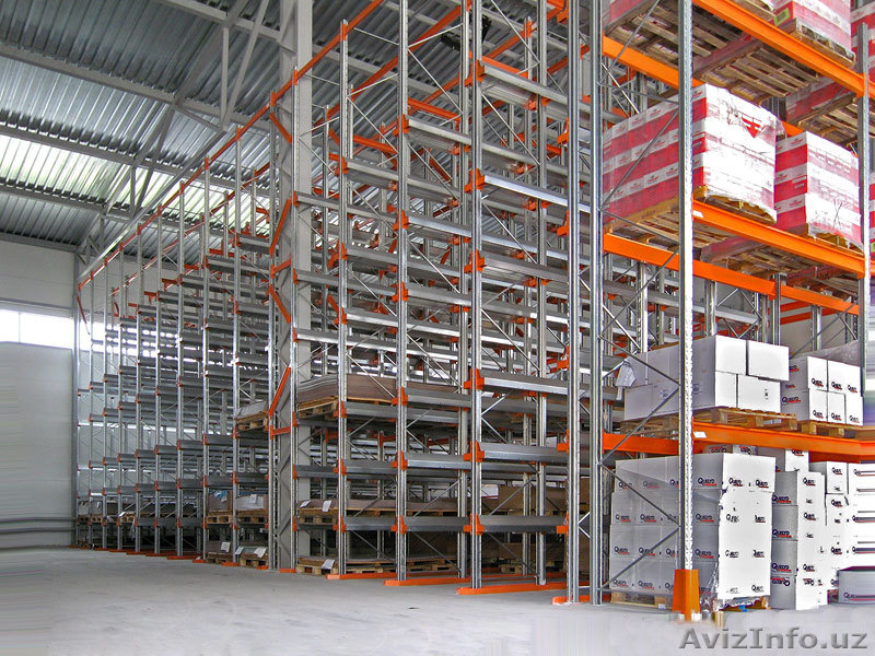 Изготовление складских, торговых и архивных стеллажей Стеллажи Паллетные стеллаж - Изображение #4, Объявление #1605145