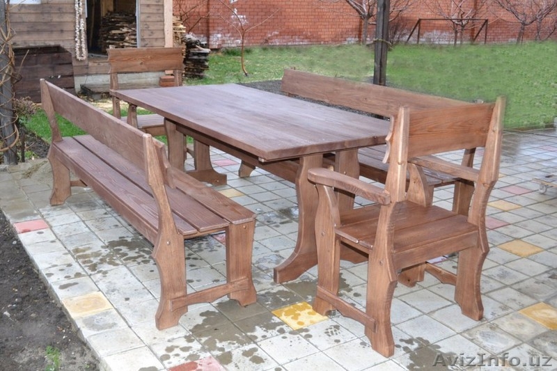 Купить Садовую Мебель Из Массива Дерева